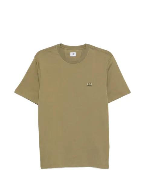 30/1 jersey short sleeve logo patch T-shirt by C.P. COMPANY