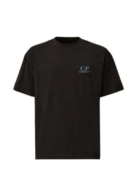 30/1 jersey short sleeve printed graphics T-shirt by C.P. COMPANY