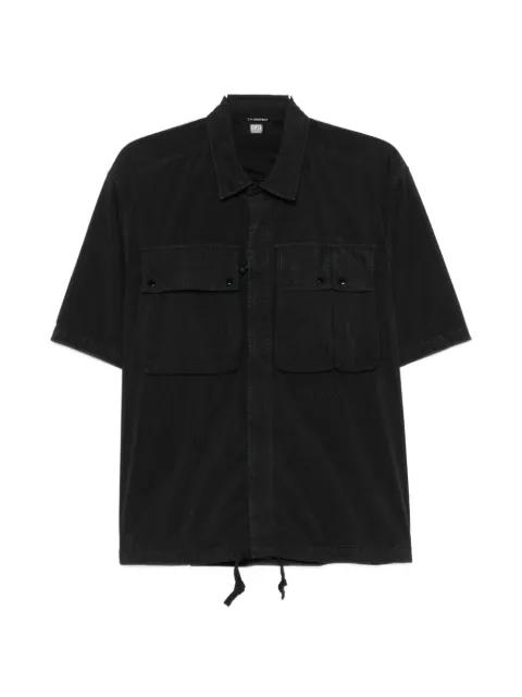 50 Fili short-sleeve zip shirt by C.P. COMPANY