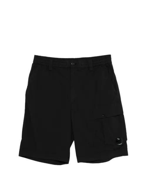 50 Fili stretch loose Lens cargo shorts by C.P. COMPANY