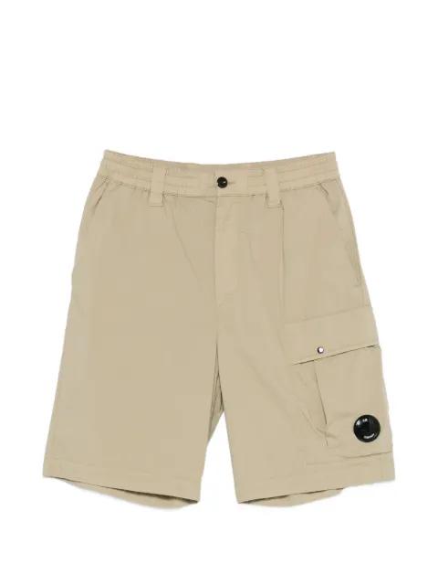 50 Fili stretch loose Lens cargo shorts by C.P. COMPANY