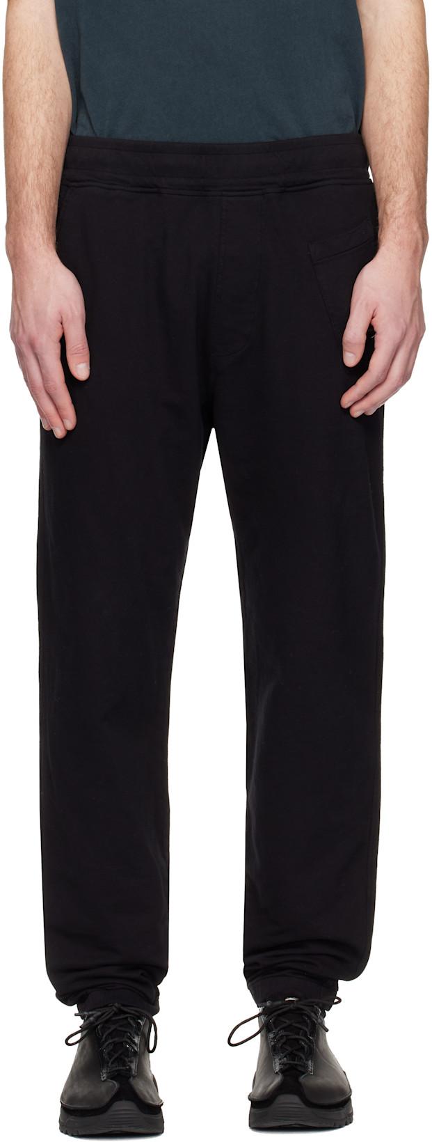Black Light Fleece Lens Sweatpants by C.P. COMPANY
