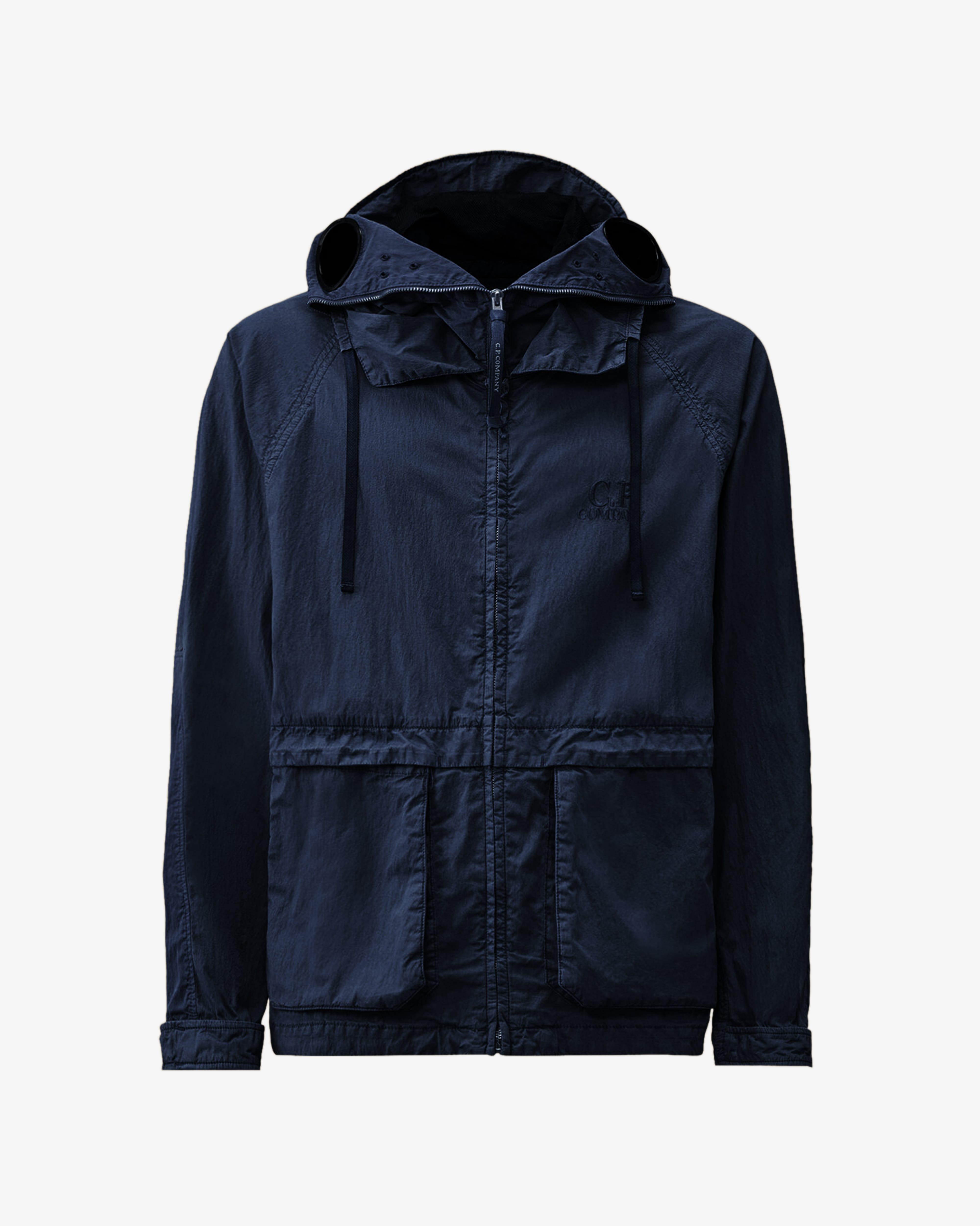 C.P. Company - Men's 50 Fili Wax Explorer Jacket - (Midnight Navy