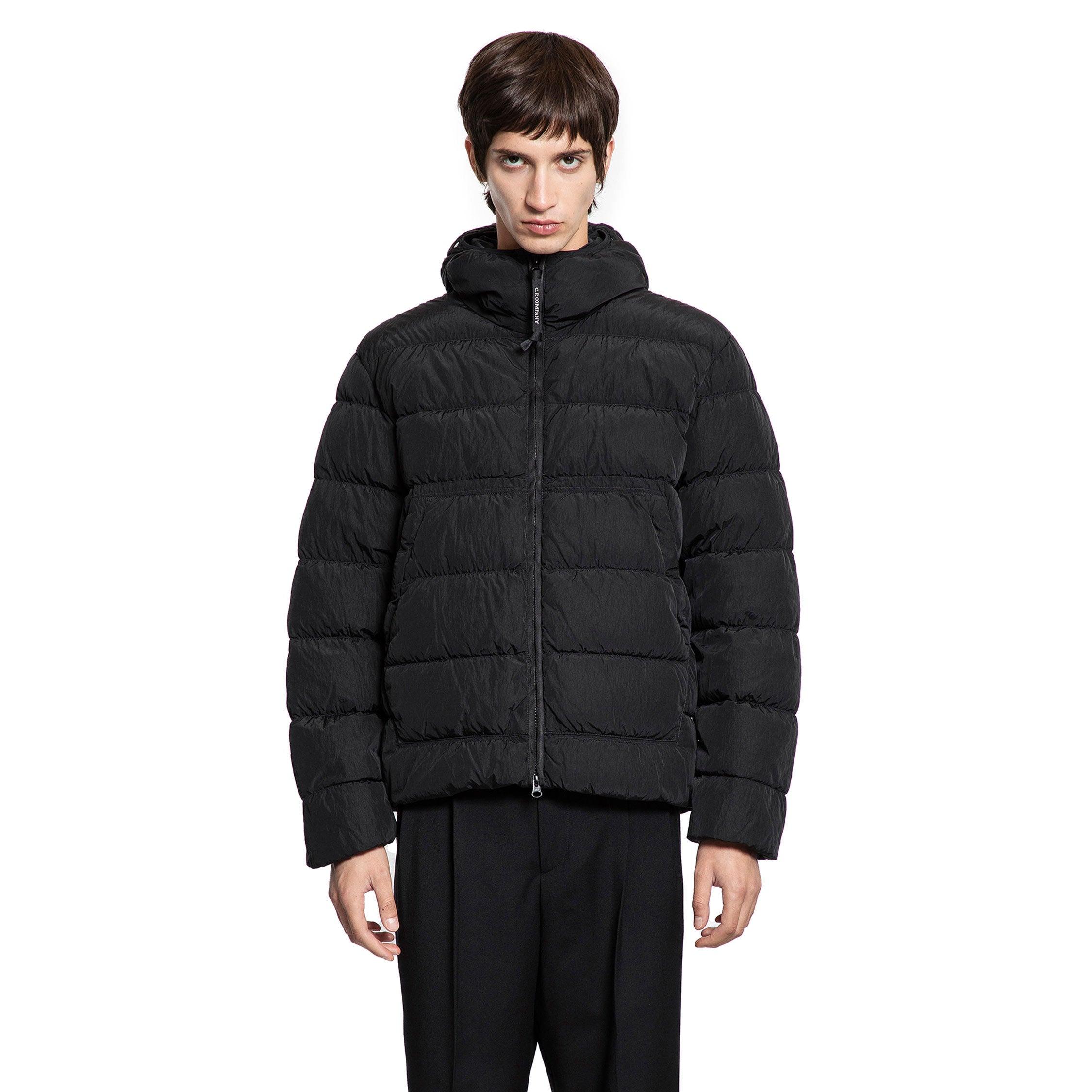 Chrome-R Hooded Down jacket by C.P. COMPANY