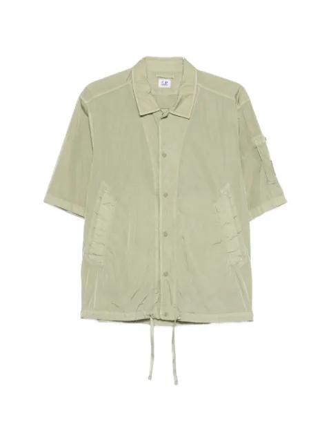Chrome-R drawstring shirt by C.P. COMPANY