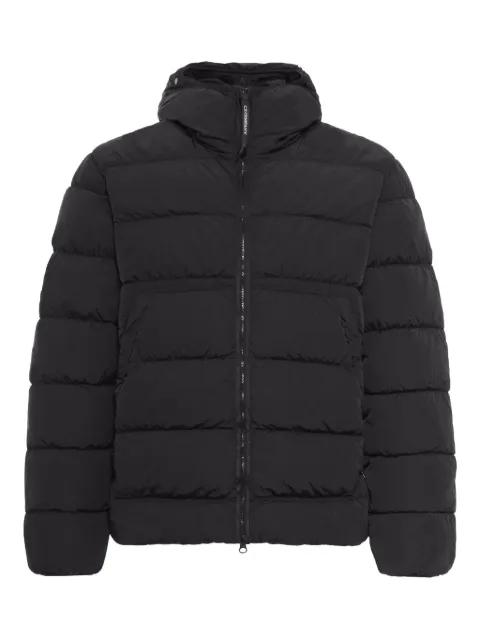 Chrome-R hoodied puffer jacket by C.P. COMPANY