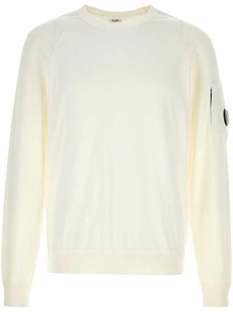 Compass-badge sweatshirt by C.P. COMPANY