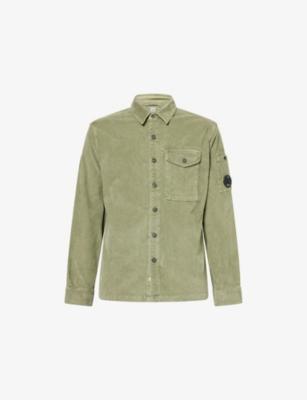 Corduroy Long-Sleeve Cotton-Blend Shirt by C.P. COMPANY
