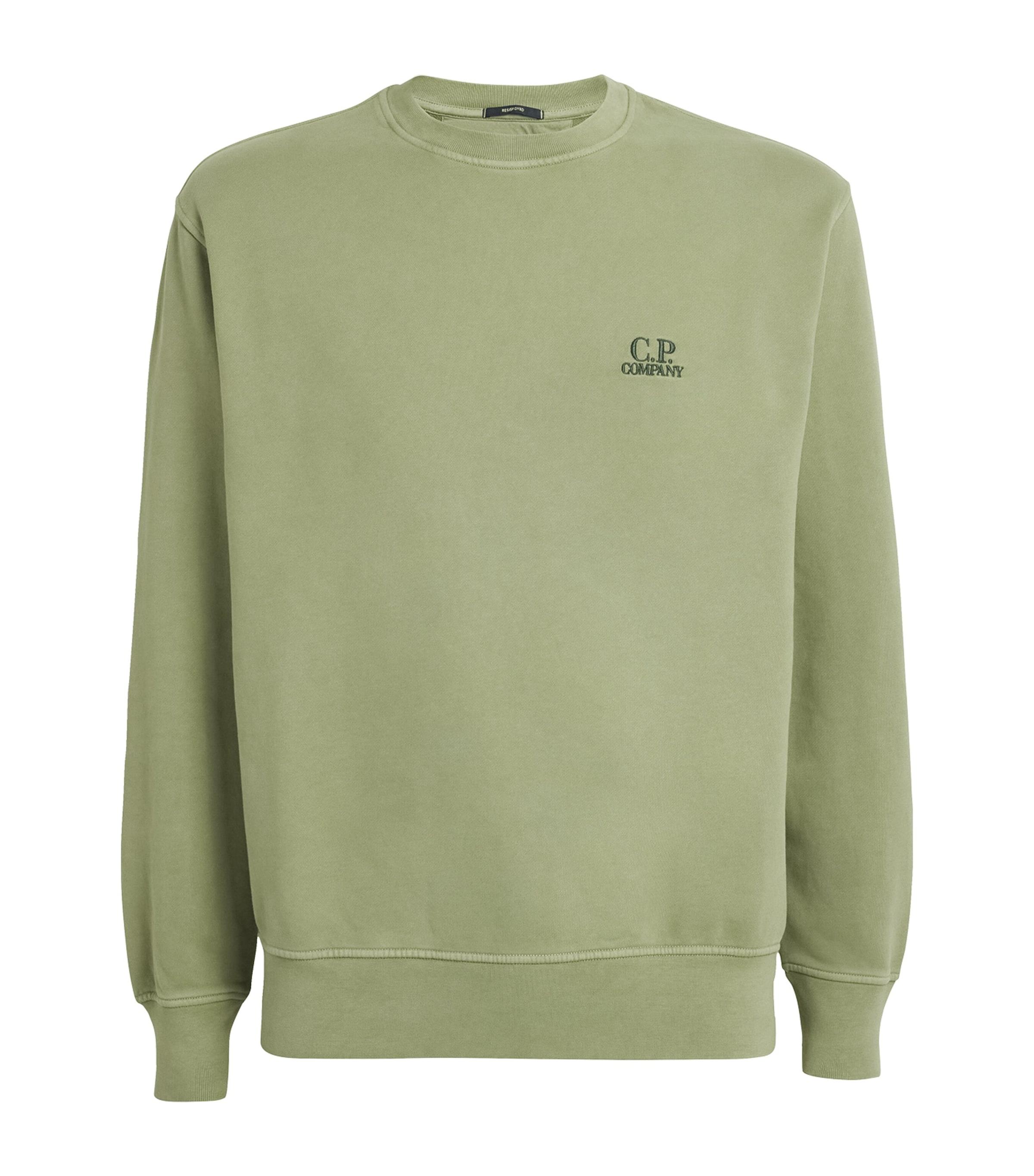 Cotton Logo Sweatshirt by C.P. COMPANY
