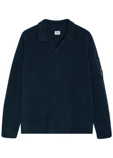 Cotton polo jumper by C.P. COMPANY