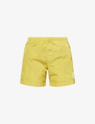 Eco Chrome Logo Patch Swim Shorts by C.P. COMPANY