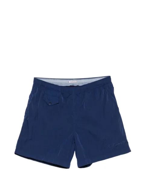 Eco-Chrome R logo embroidery swim shorts by C.P. COMPANY