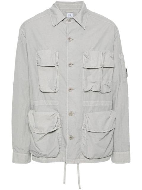 Flatt cargo shirt jacket by C.P. COMPANY