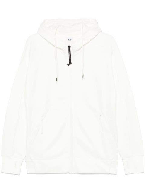 Goggles-detail zip-up hoodie by C.P. COMPANY