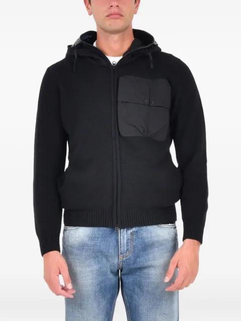 Goggles-detail zip-up hoodie by C.P. COMPANY