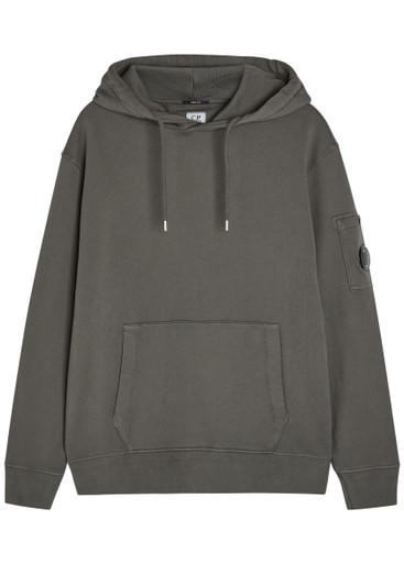 Hooded cotton sweatshirt by C.P. COMPANY