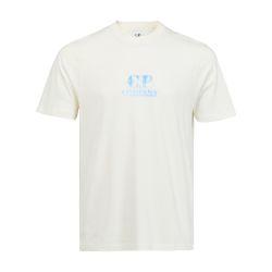 Jersey logo T-shirt by C.P. COMPANY