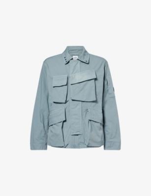 Lens Patch-Pocket Woven Jacket by C.P. COMPANY