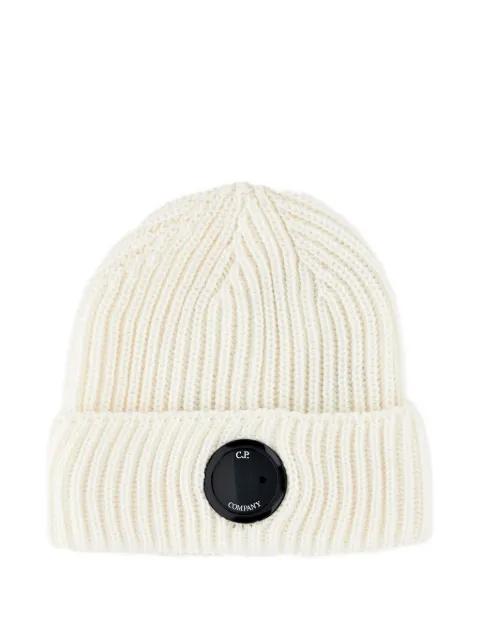 Lens-detail beanie by C.P. COMPANY