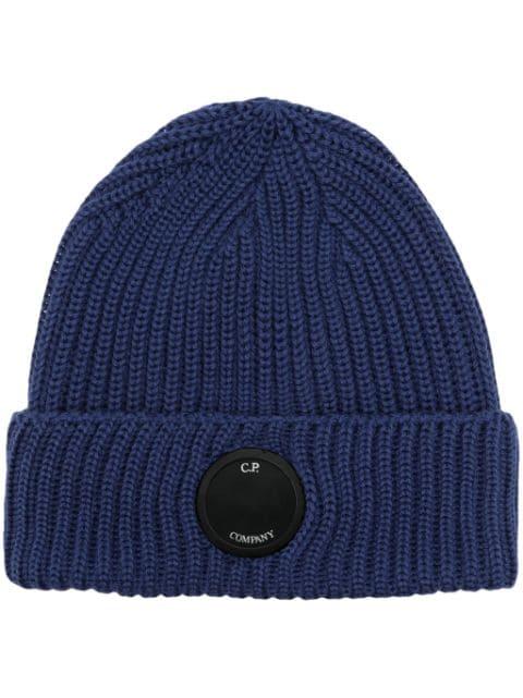 Lens detail beanie hat by C.P. COMPANY