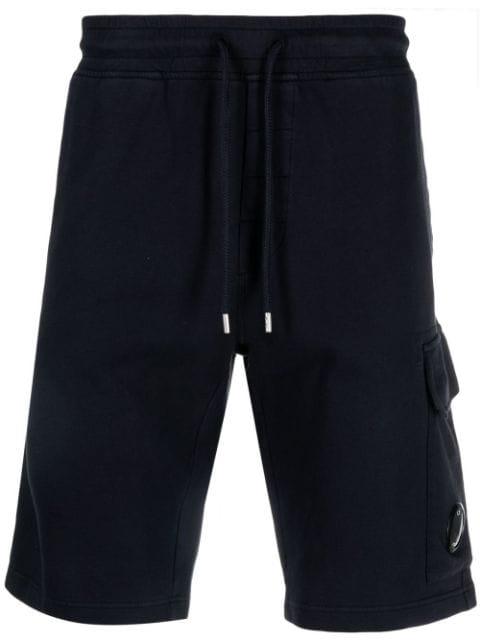 Lens-detail cargo shorts by C.P. COMPANY