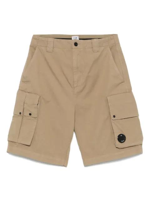 Lens-detail cargo shorts by C.P. COMPANY