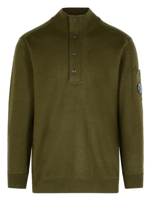 Lens-detail sweater by C.P. COMPANY