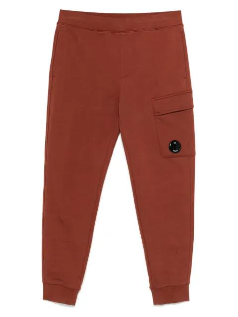 Lens-detail track trousers by C.P. COMPANY