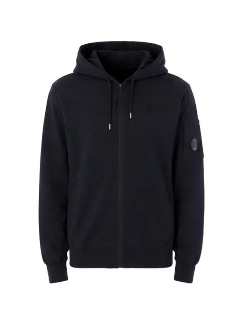 Lens-detail zip-up hoodie by C.P. COMPANY