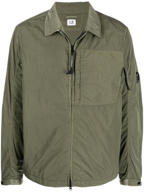 Lens detail zipped jacket by C.P. COMPANY
