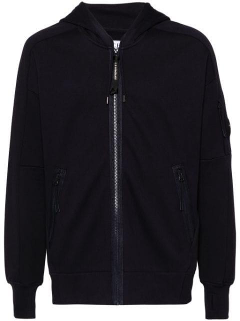 Lens-detailed cotton hoodie by C.P. COMPANY