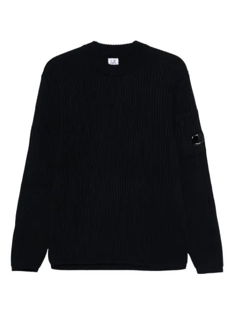 Lens-embellished jumper by C.P. COMPANY