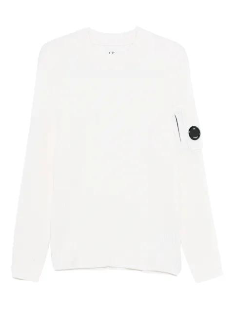 Lens-embellished jumper by C.P. COMPANY