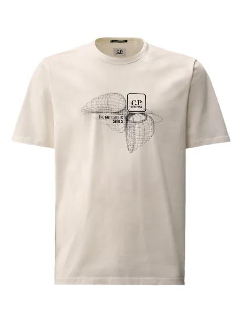 Metropolis Series graphic T-shirt by C.P. COMPANY