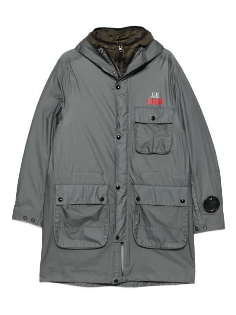Mille hoodied coat by C.P. COMPANY