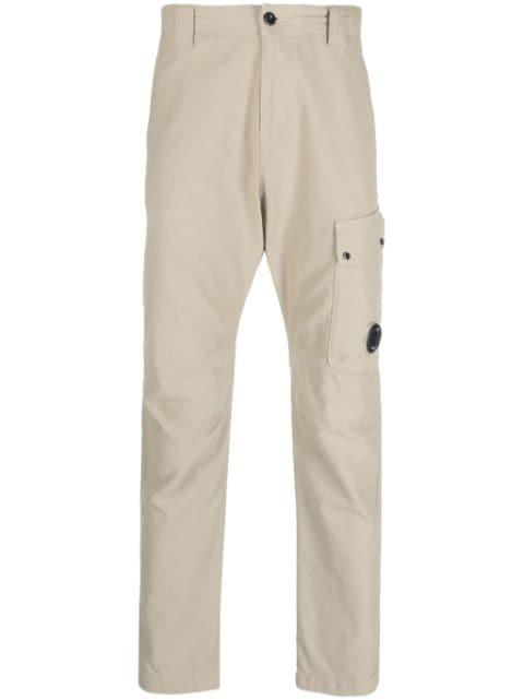 Ottoman Lens-patch cargo trousers by C.P. COMPANY
