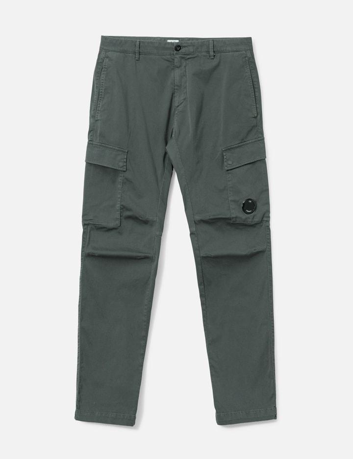 Pants Cargo Pant In Satin Stretch by C.P. COMPANY