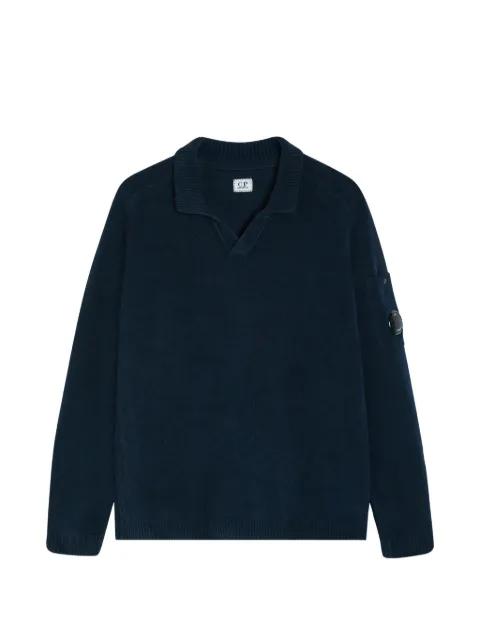 V-neck pocket sweater by C.P. COMPANY