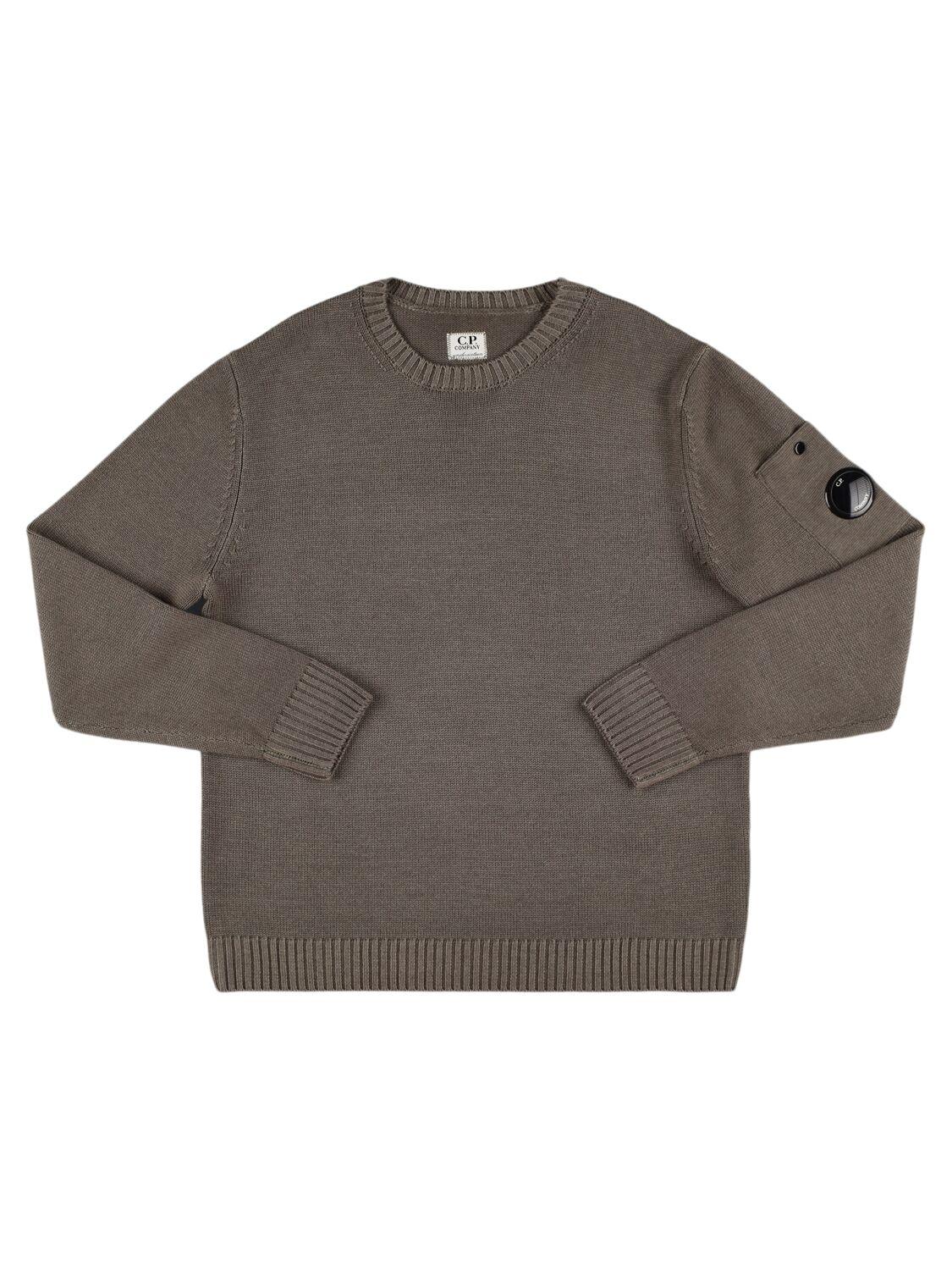 Wool Knit Sweater by C.P. COMPANY