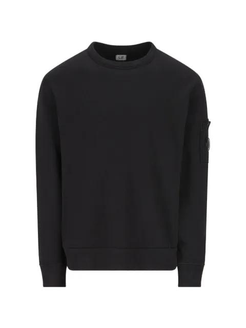 button-detail sweatshirt by C.P. COMPANY