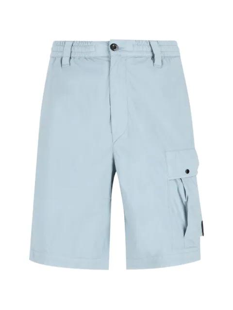 button-fastening cargo shorts by C.P. COMPANY