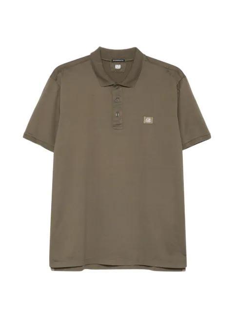 button jersey polo shirt by C.P. COMPANY