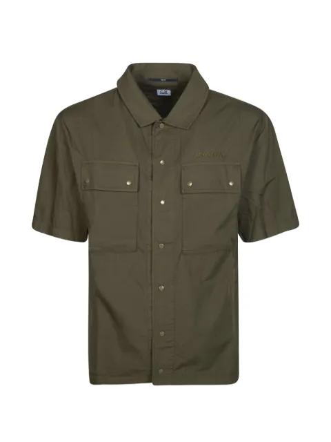 buttoned short-sleeve shirt jacket by C.P. COMPANY