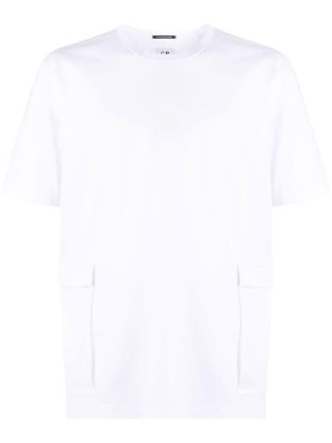 cargo pocket cotton T-shirt by C.P. COMPANY