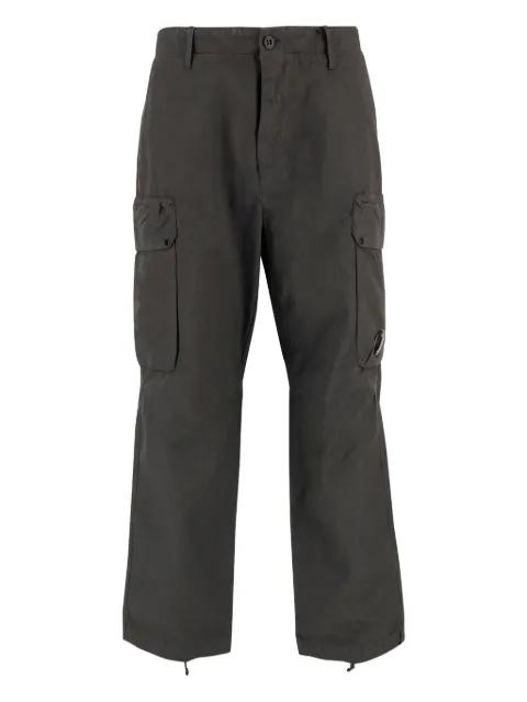 cargo-pockets straight-leg trousers by C.P. COMPANY
