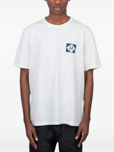 compact 20/1 jersey short-sleeve logo T-shirt by C.P. COMPANY