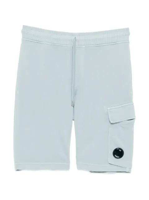 cotton diagonal shorts by C.P. COMPANY