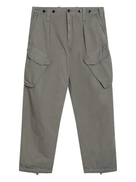 cotton gabardine trousers by C.P. COMPANY
