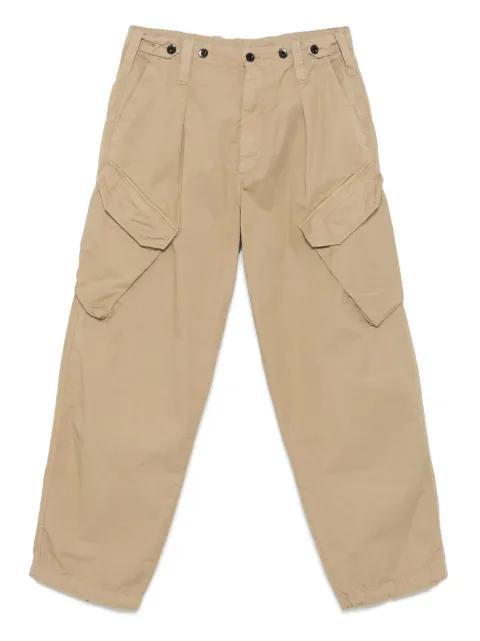 cotton gabardine trousers by C.P. COMPANY