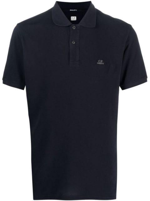 cotton polo shirt by C.P. COMPANY